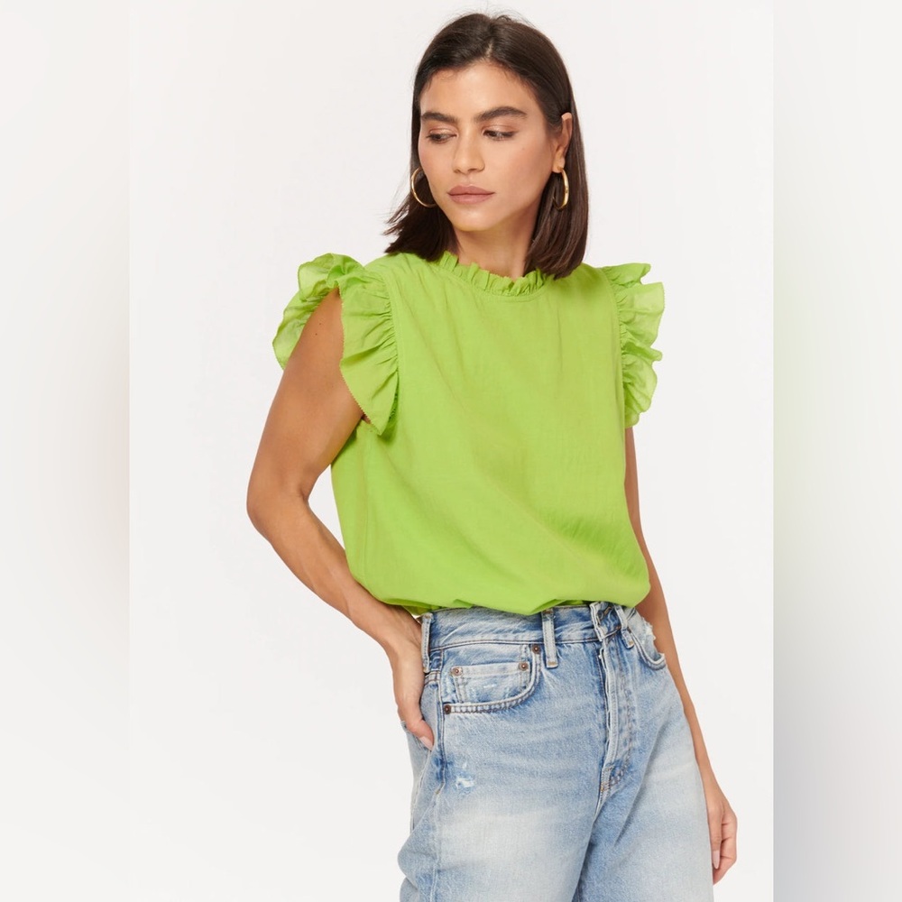 CAMI NYC • Ulla Top in Kiwi • SZ S • Retail $165